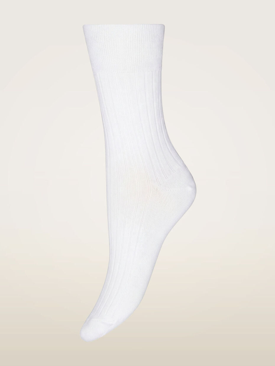 Wolford Luxury Cotton Rib Sock