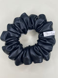 Vegan Leather Scrunchie