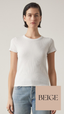 Velvet Bedford Modal Ribbed Tee