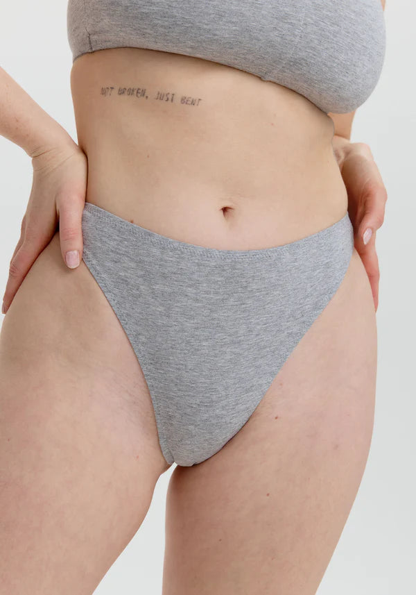 Blush the High Leg Cotton Panties