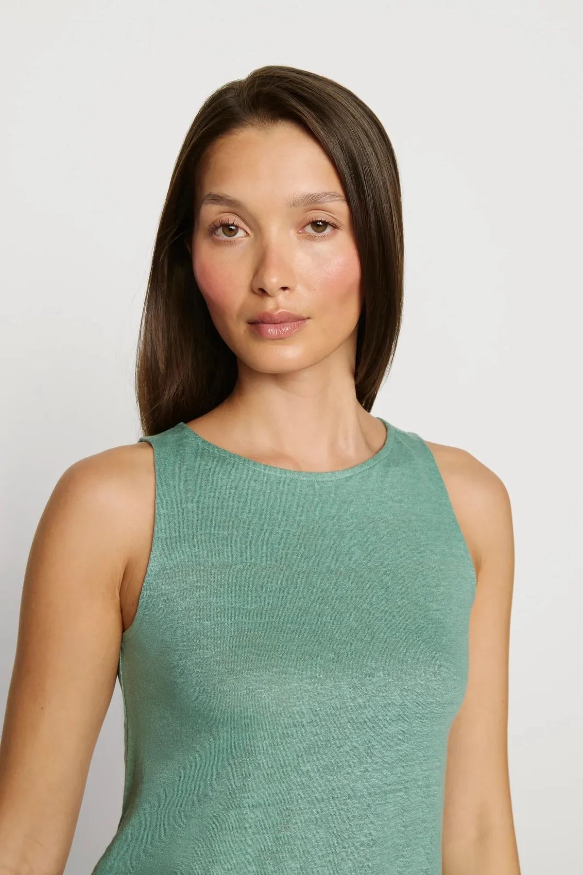 Eberjey Organic Linen Knit Tank and Pant Set