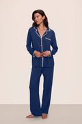 Eberjey Frida Classic Long PJ Set