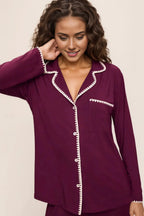 Eberjey Frida Classic Long PJ Set