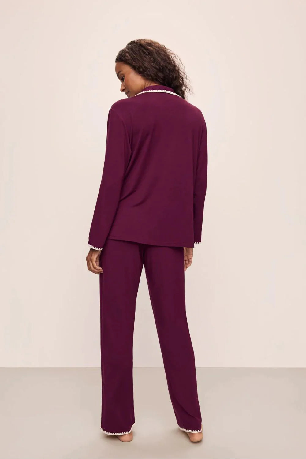 Eberjey Frida Classic Long PJ Set