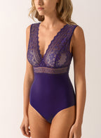 Empreinte Cassiopee Dark Purple Bodysuit 10151