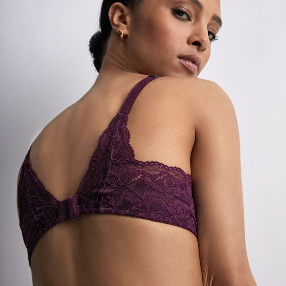 Aubade Rosessence Plunge Lace Bra - Fashion Colours