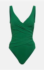 Shan Classic Deep V Swimsuit