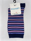 Bleu Foret Stripe Socks 6472