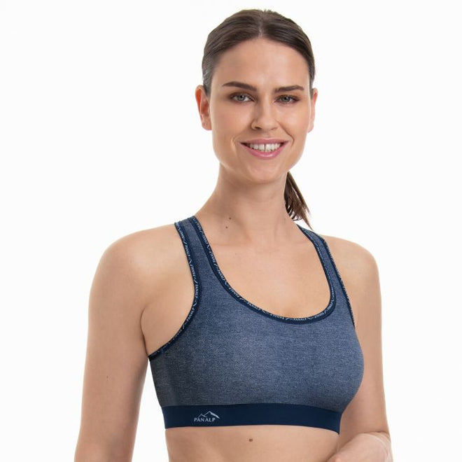 Avia Women's Ruched Front V Neck Sports Bra Wild Orchid Purple Large  (12-14) NEW