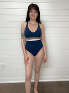 Sunflair Navy Stripe One Piece