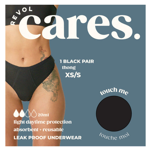 Revol Cares Essentials Leak Proof Thong