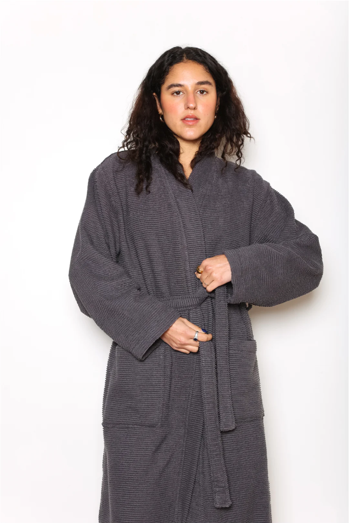 Tofino Towel The Arnet Ribbed Terry Robe