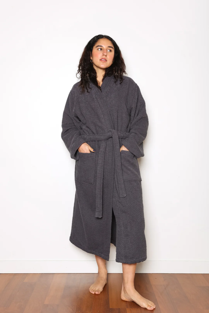 Tofino Towel The Arnet Ribbed Terry Robe