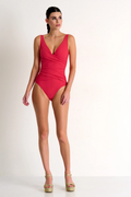 Shan Classic Deep V Swimsuit - Sale