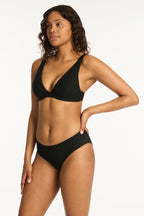 Sea Level Honeycomb Longline Bikini