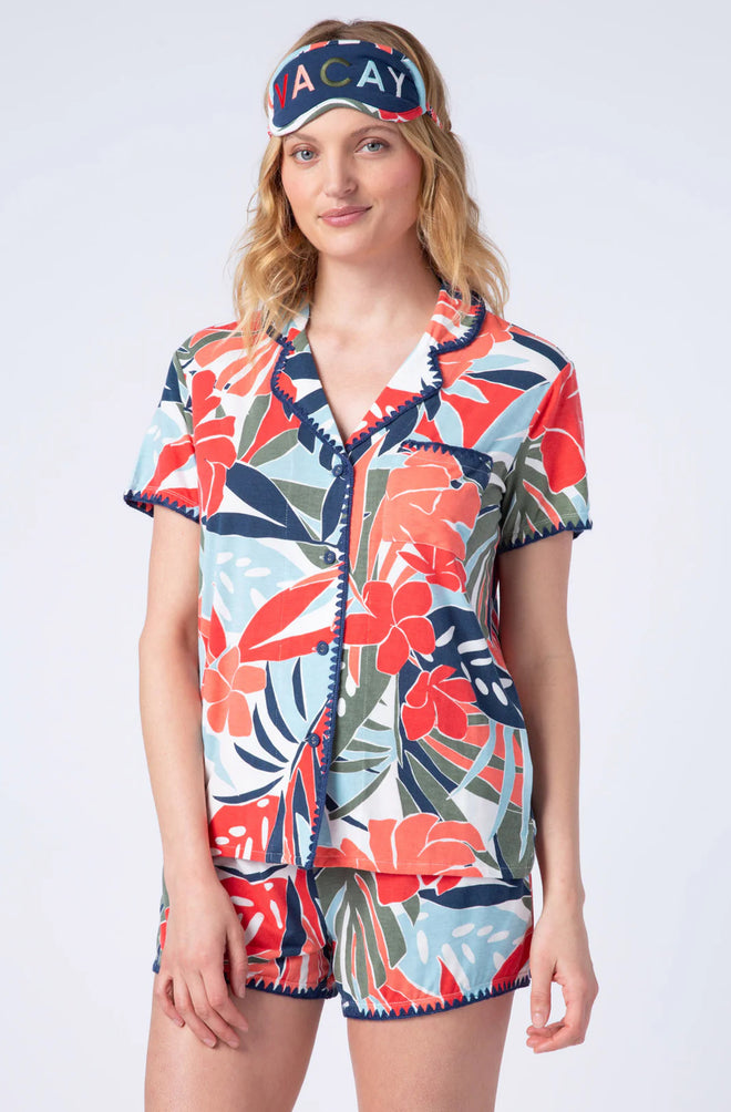 PJ Salvage Tropic Beach PJ Set