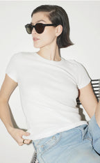 Velvet Bedford Modal Ribbed Tee