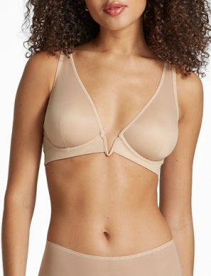 Commando Chic Mesh Plunge Underwire Bra