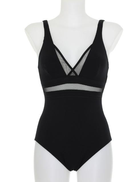 Sunflair One Piece with Mesh Detail