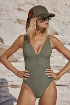 Sea Level Panel Line Swimsuit