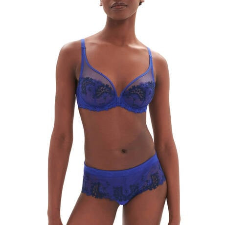 Simone Perele Wish Blue Plunging Bra