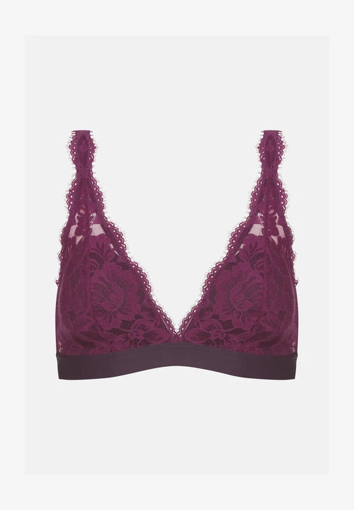 Mey Poetry Vogue Triangle Bralette Barbados Cherry