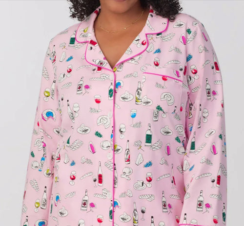 Bedhead Pajamas Wine Pairing Classic Set