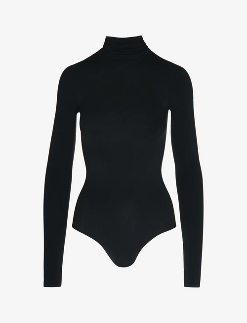 Commando Ballet Long Turtleneck Bodysuit with Thumbholes