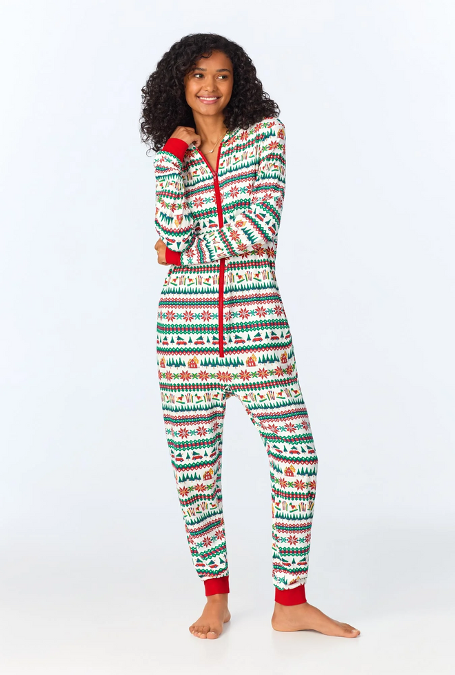 Bedhead Festive Fair Isle Onesie