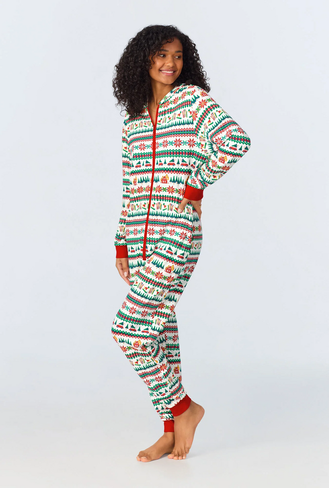 Bedhead Festive Fair Isle Onesie