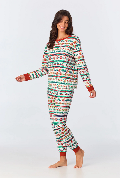 Bedhead Festive Fair Isle Henley Set