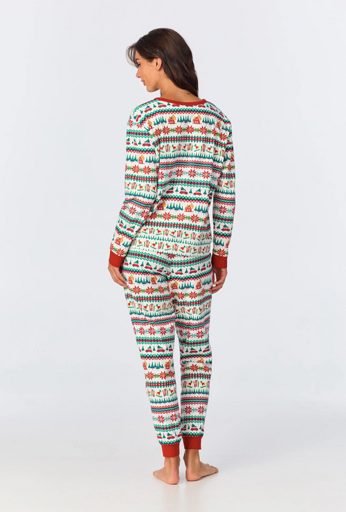 Bedhead Festive Fair Isle Henley Set