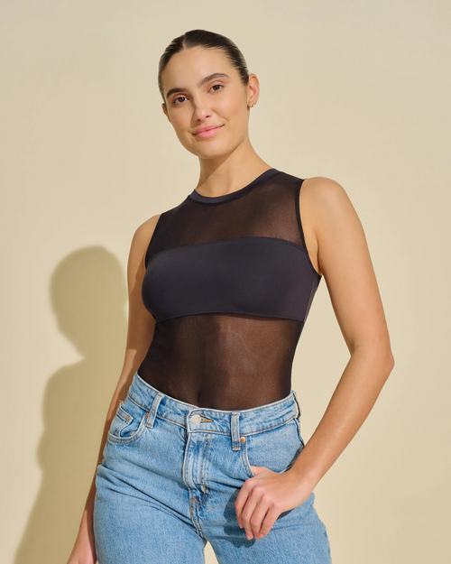 Cosabella Soire Illusion Bodysuit