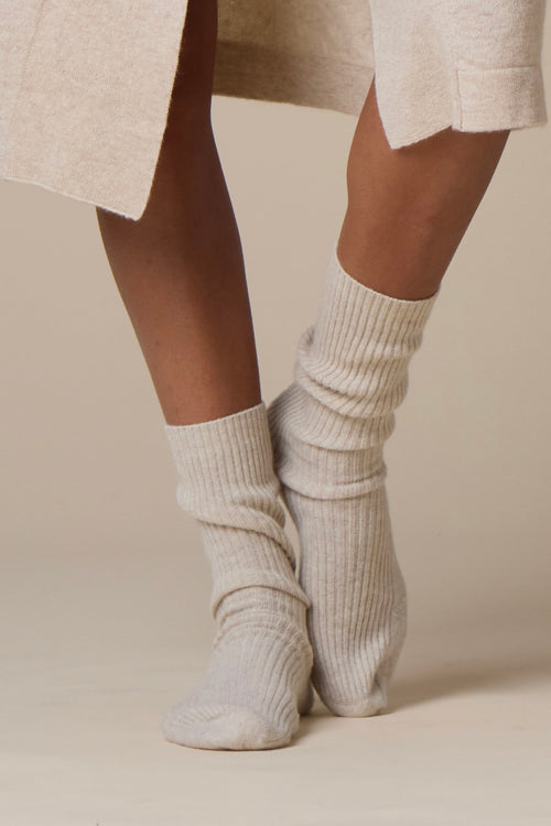 Kip Pure Cashmere Sleep Socks