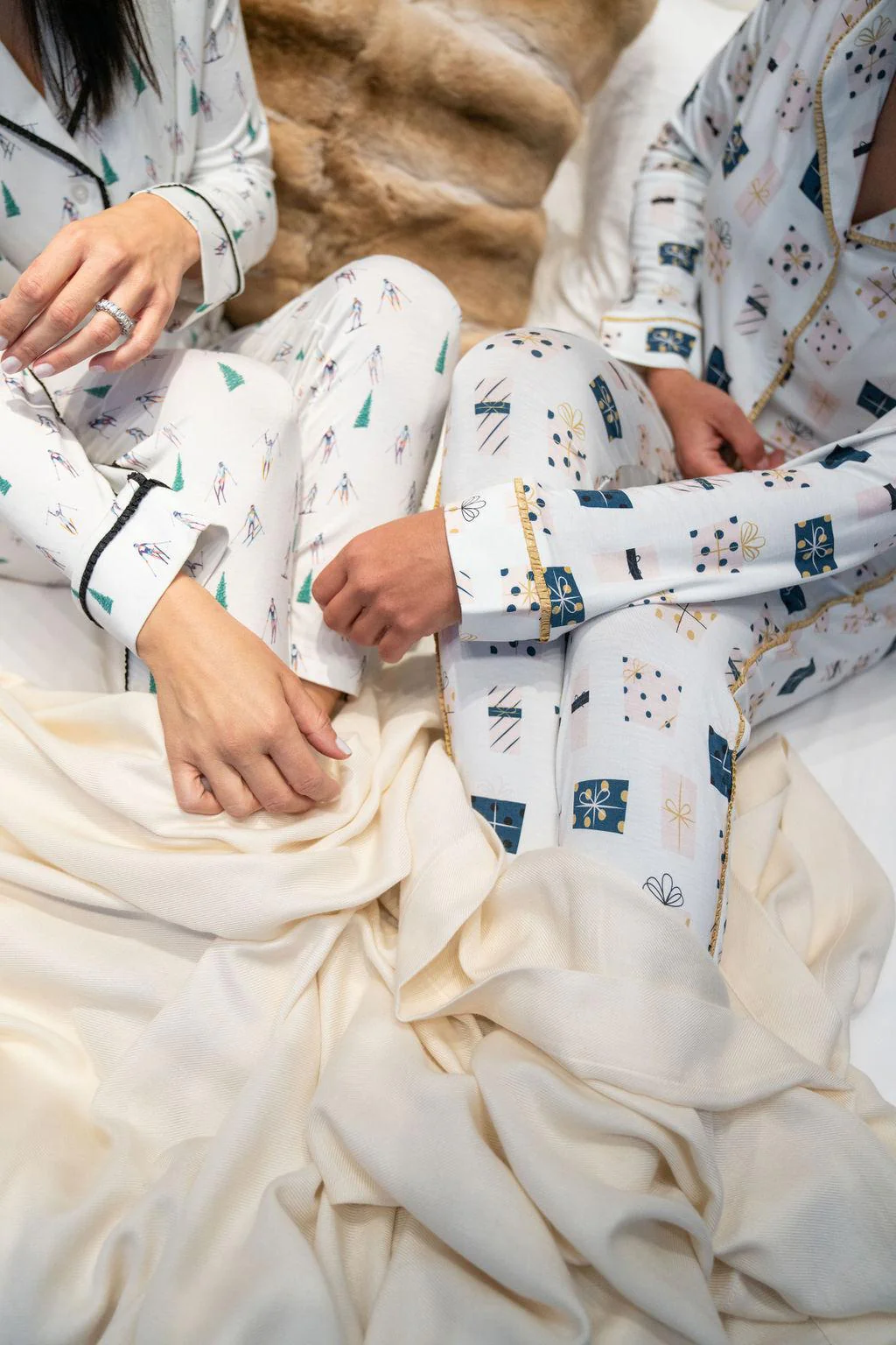 Aspen Dream Jolene Printed Long PJ Set