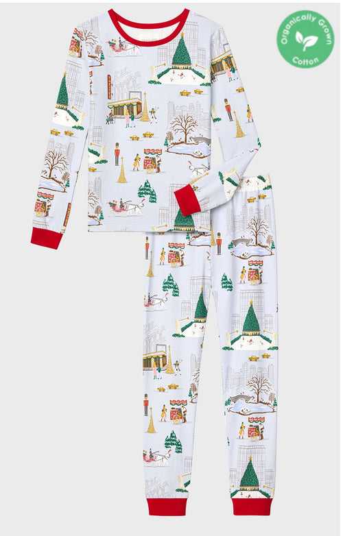 Bedhead Kids Holiday in the City PJ Set