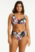 Sea Level Cross Front Adjustable Bikini