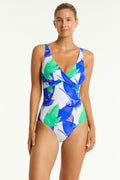 Sea Level Cross Front Swimsuit - Sale