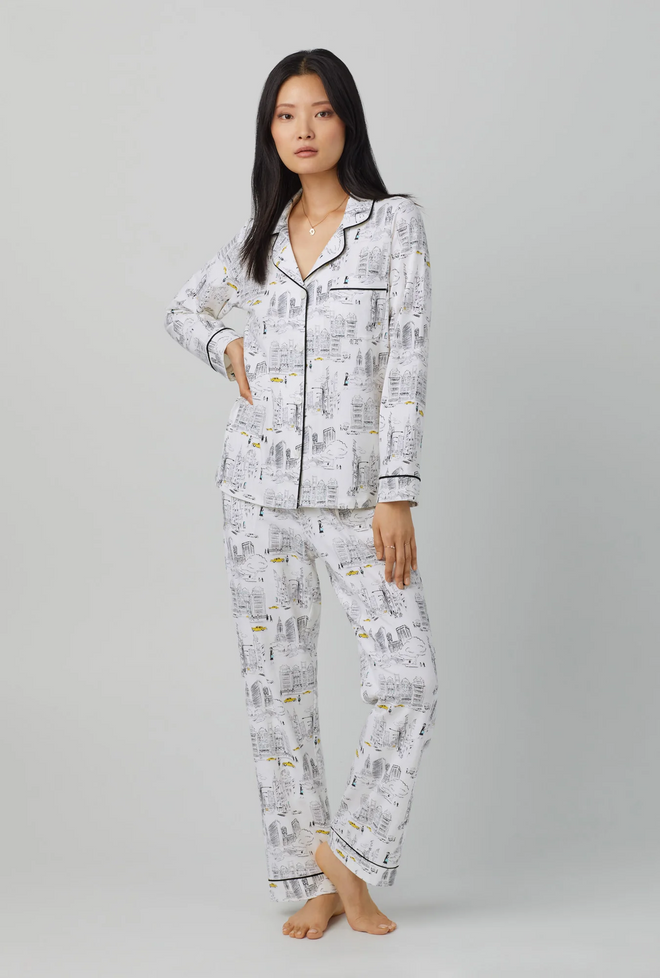 Bedhead Pajamas City That Never Sleeps Classic PJ Set