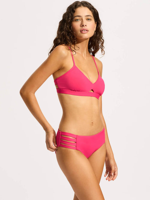 Seafolly Hybrid Bralette & Multi Strap Hipster