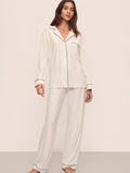 Eberjey Gisele Printed Long PJ Set