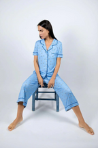 Aspen Dream Jolene Printed Cropped PJ Set
