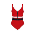 Sunflair Red Zipper Suit