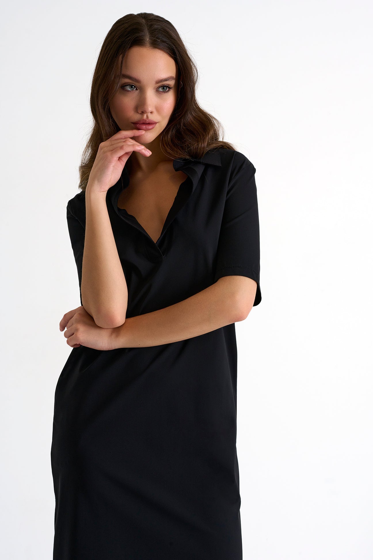 Shan Lycra Polo Dress