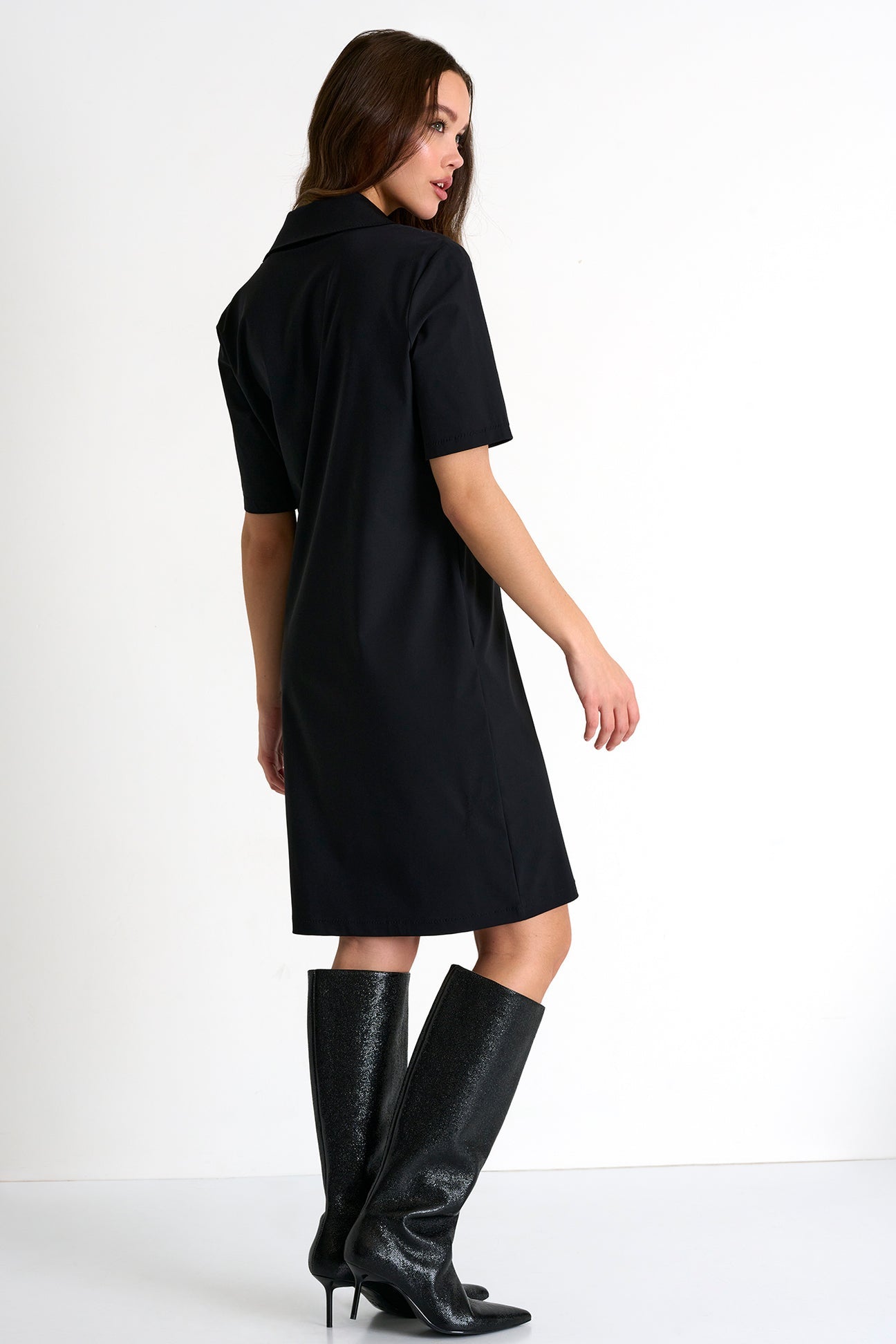 Shan Lycra Polo Dress