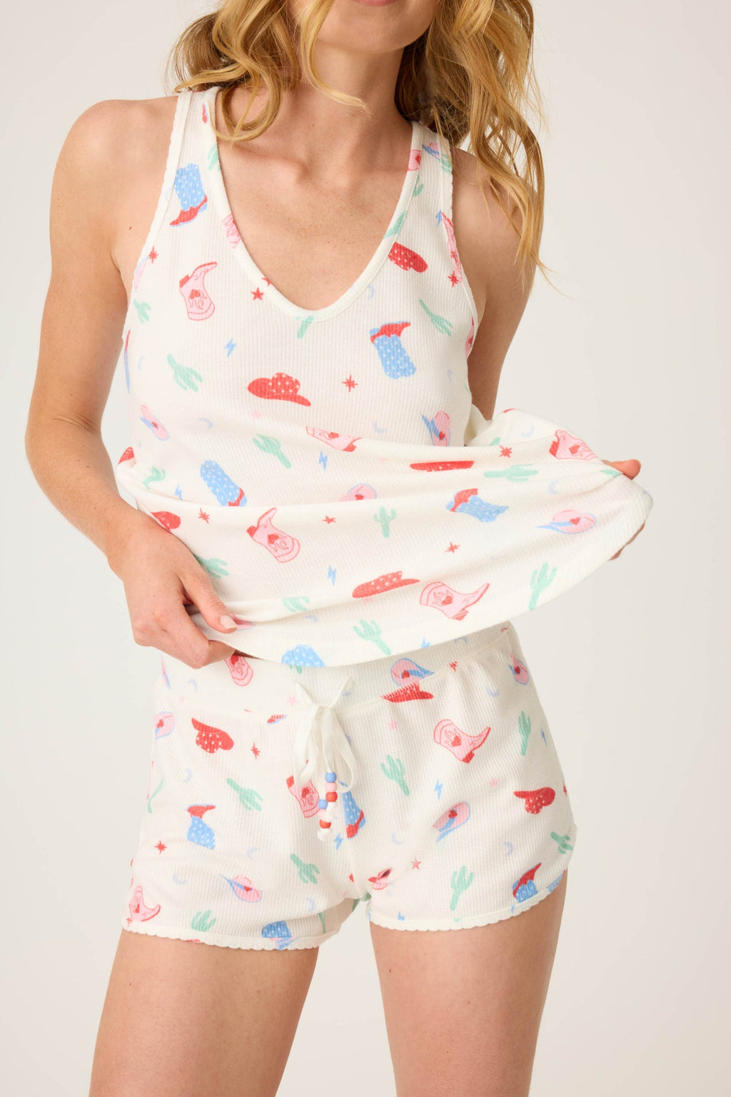 PJ Salvage Country Honey Tank and Short Set