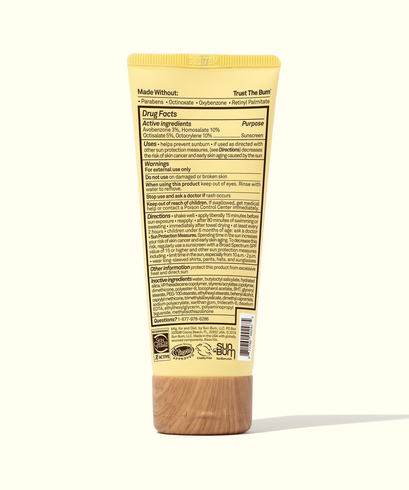 Sun Bum Original  SPF50 Face Sunscreen