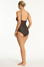 Sea Level Cross Front Swimsuit