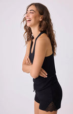 PJ Salvage Lacey Basics Tank and Short Set