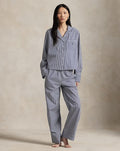 Ralph Lauren Striped Long PJ Set